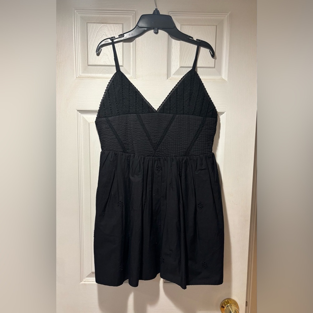 Zara Black Spaghetti Strap Sundress